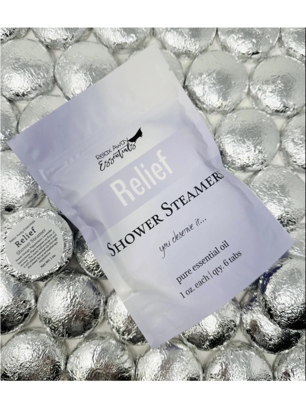 Relief Shower Steamer - Lavender (Purple)